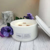 Black Violet Saffron Concrete Bowl - Cemented Luxe - Fall Collection
