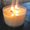 14 oz Tumbler Bowl Wooden Wick Candle